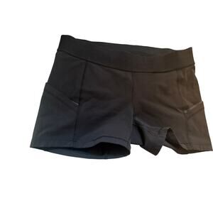 Lululemon What The Sport Short Black Womens 10 W7B61S